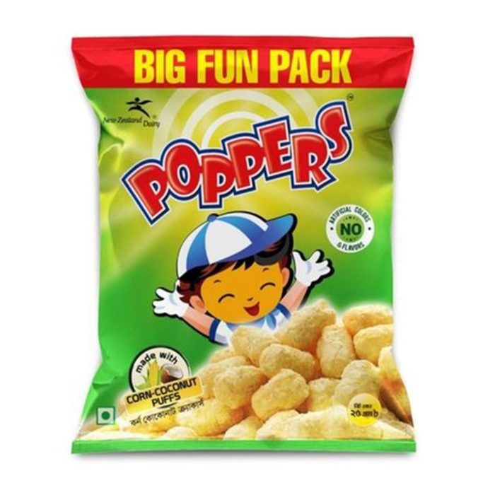 Poppers Corn Coconut Puffs (25GM) - Image 1