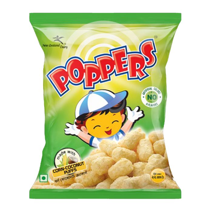 Poppers Corn Coconut Puffs (11GM) - Image 1