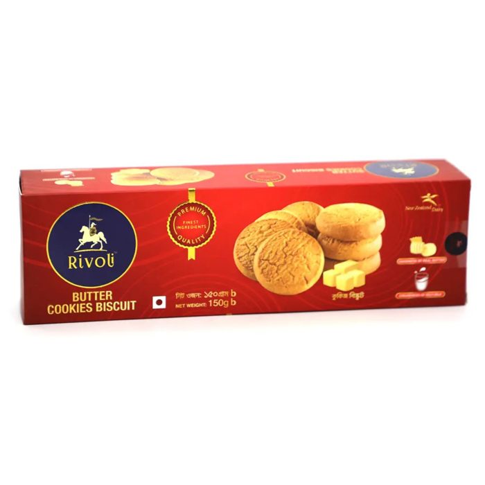 gfdghdfbhf Rivoli Butter Cookies Biscuit (150GM) - Image 1
